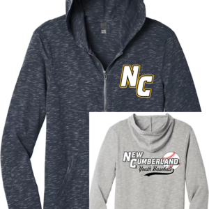 Men's/Unisex Medal Full Zip Up Hoodie