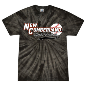 Spider Black Tie-Dye Shirt Adult