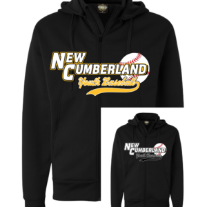 hi-tech zip up hoodie with front logo