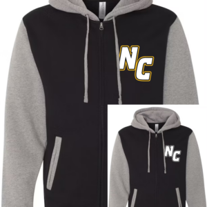 Unisex Varsity Jacket Front Pocket Logo and Full Back Logo