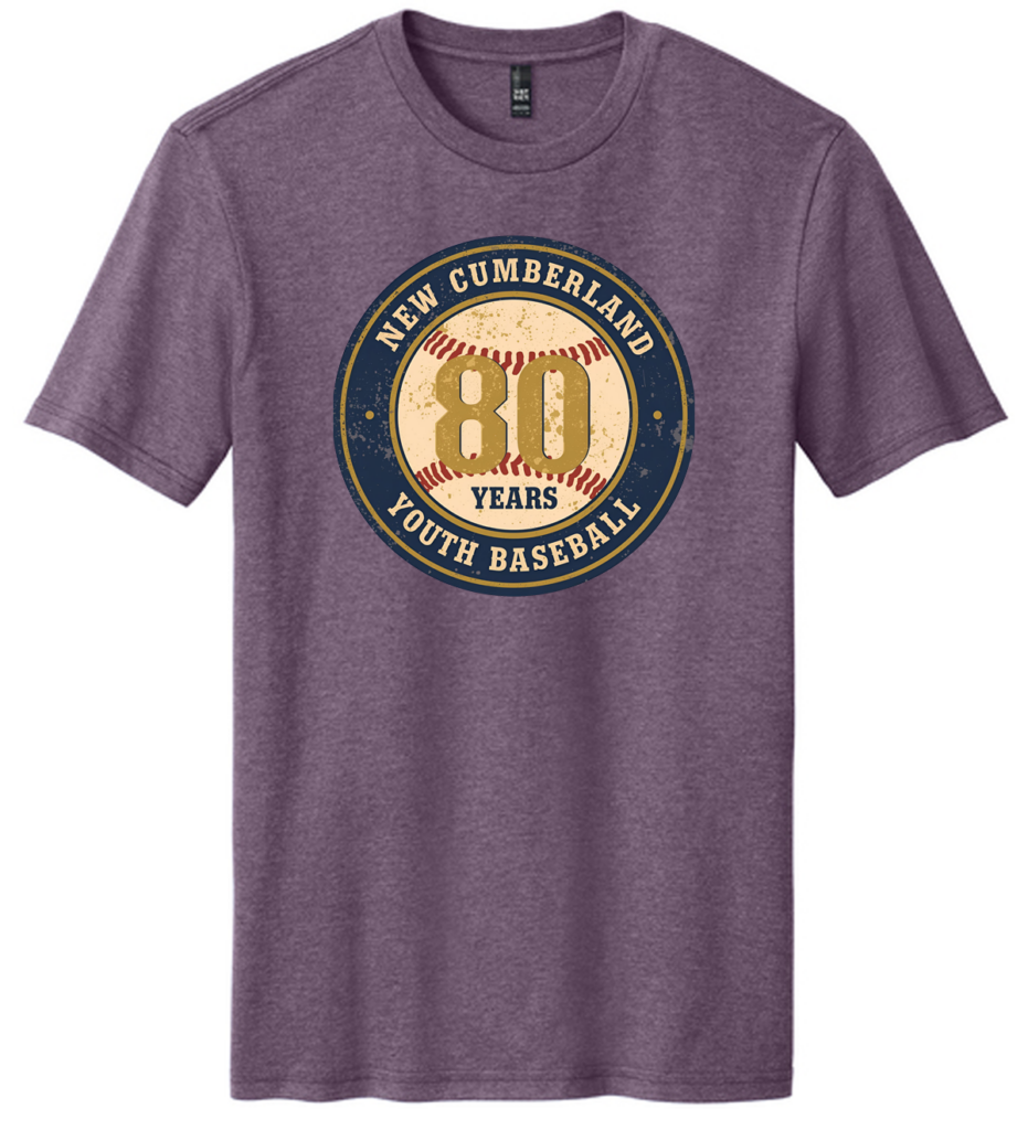 80th Men's Crew Shirt - 14 colors