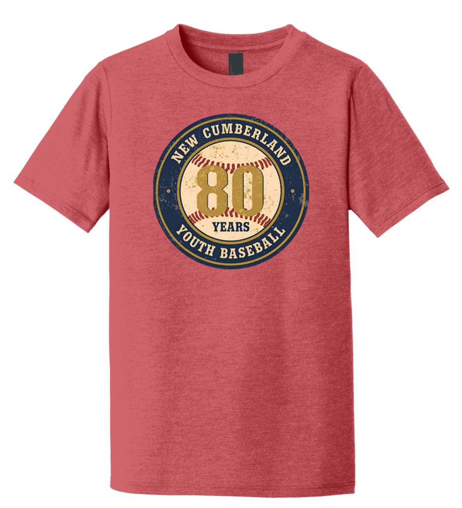 80th Anniversary Youth Crew Shirt
